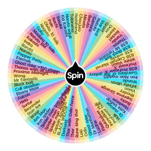 Which Dc MCU character are you | Spin The Wheel App