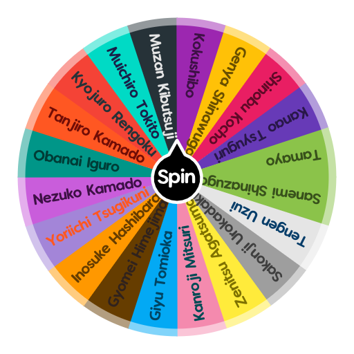 Anime of the .  Spin the Wheel - Random Picker