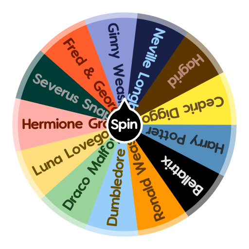 Which Harry Potter character? Spin The Wheel App