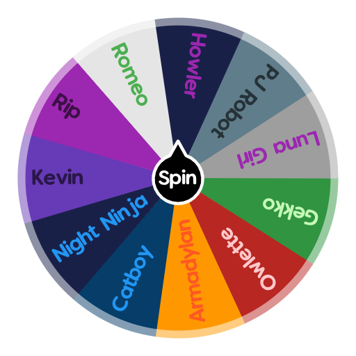 Which PJ Masks character are you? | Spin The Wheel App