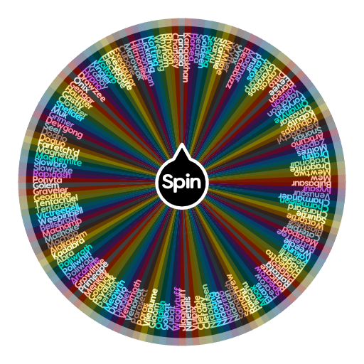 Which Pokémon?(Gen 1) Spin the Wheel Random Picker