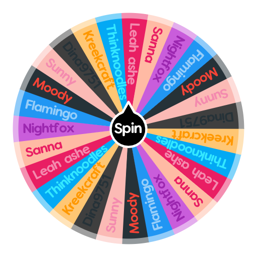 Which Roblox Youtuber Has A Crush On You Spin The Wheel App - night fox roblox account