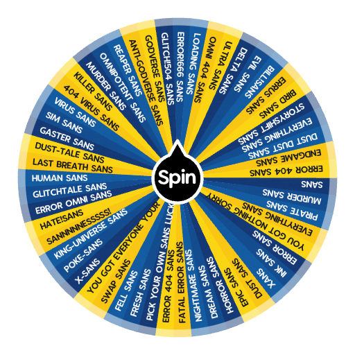 Sans Au's Pick  Spin the Wheel - Random Picker