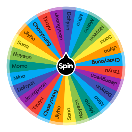 Which twice member are you? Spin The Wheel App
