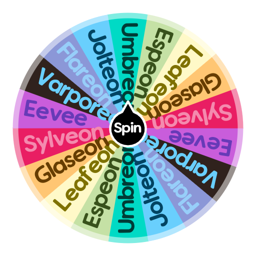 Whitch eevee evolution you are | Spin The Wheel - Random Picker