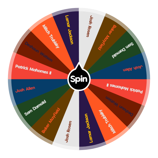 Spin the Wheel of Destiny With the NFL Draft's Quarterback