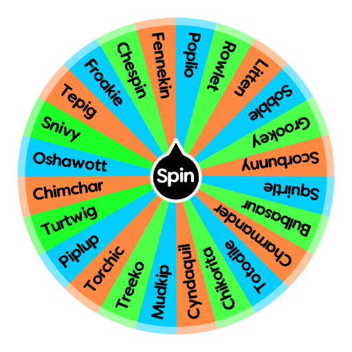 Using Spinner Wheel as a starter.