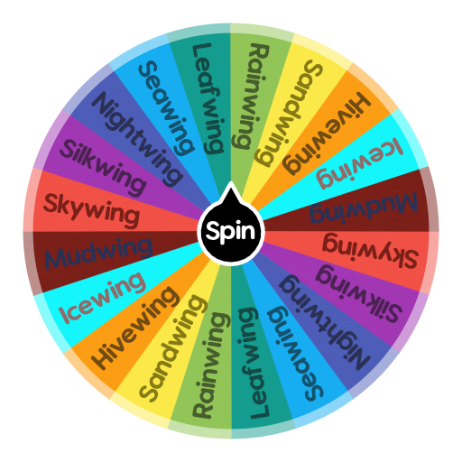 Wings of fire / wof dragon tribes | Spin The Wheel App