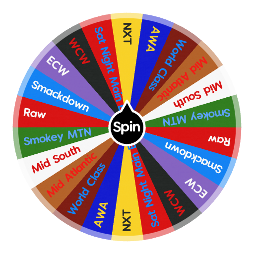 Wrestling Shows | Spin the Wheel - Random Picker