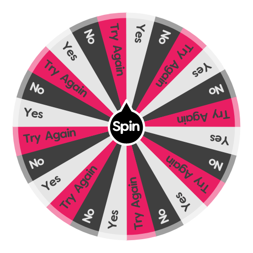 Yes No Picker Wheel - Get Yes or No Answer by Spinning