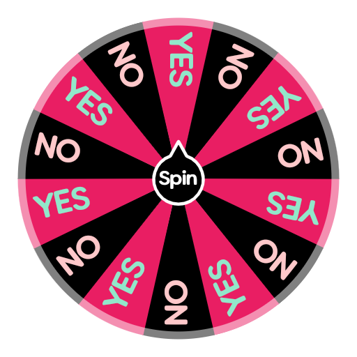 Yes or No spin wheel • Random Spin Wheel