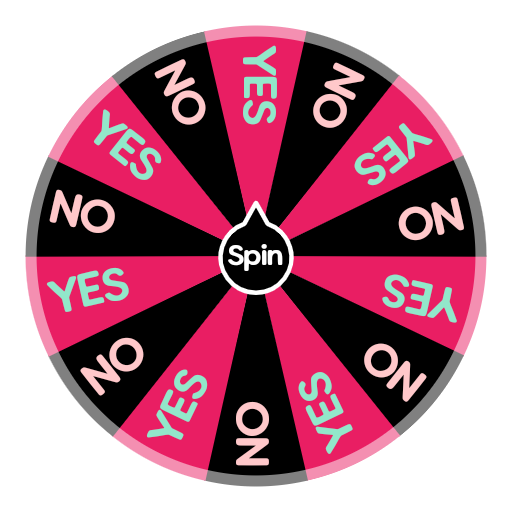 Simple Yes/no Wheel  Spin the Wheel - Random Picker