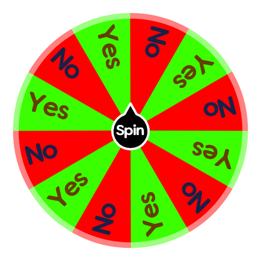 ᐈ Yes Or No Wheel Spinner