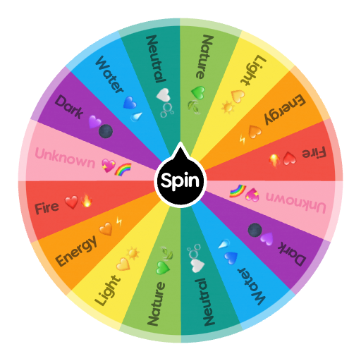 You element today is….. | Spin the Wheel - Random Picker