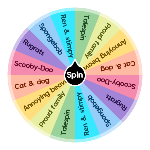 Your cartoon Spin The Wheel App