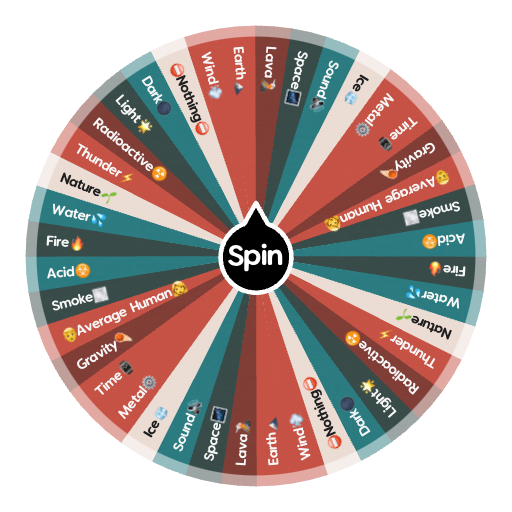 Your Elemental Power (Make Up Your Moves) | Spin the Wheel - Random Picker