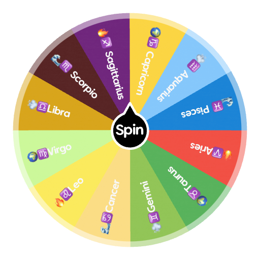 Your SoulMates / Crush Zodiac | Spin the Wheel - Random Picker