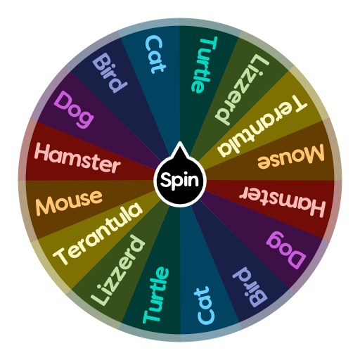 Your ideal pet Spin The Wheel App