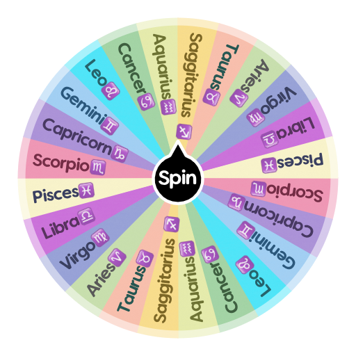 ZODIAC SIGNS | Spin the Wheel - Random Picker