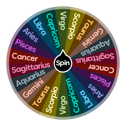 Zodiac♡+♡ spin twice | Spin The Wheel App